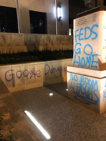 Proteste e Vandalismo contro la Polizia di Kansas City 11