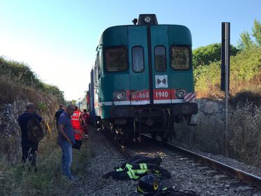 Salento, scontro su linea a binario unico 3