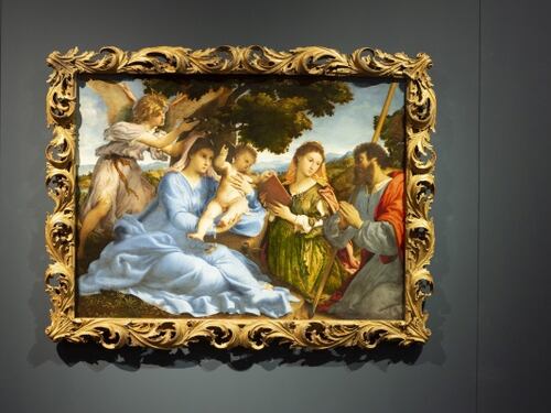 La grazia inarrivabile di Lorenzo Lotto sotto le ali di un angelo