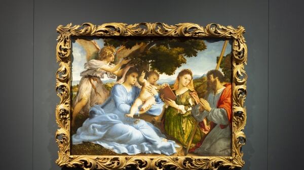 La grazia inarrivabile di Lorenzo Lotto sotto le ali di un angelo