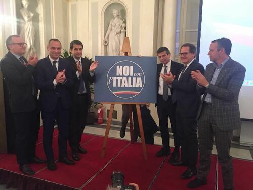 Nasce Noi con l'Italia, la 'quarta gamba' del centrodestra