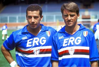 Vialli e Mancini alla Sampdoria
