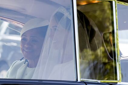 Harry e Doria Ragland al Royal Wedding: le foto 6