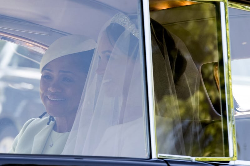 Harry e Doria Ragland al Royal Wedding: le foto 6