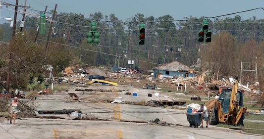 La devastazione causata da Katrina 8
