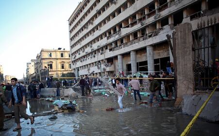 Attentati contro la polziia al Cairo 3