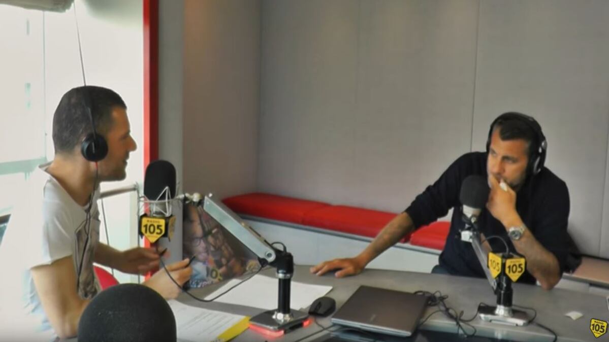 Vieri ai microfoni di Radio 105. "Miami è casa, in Italia litigo con tutti"