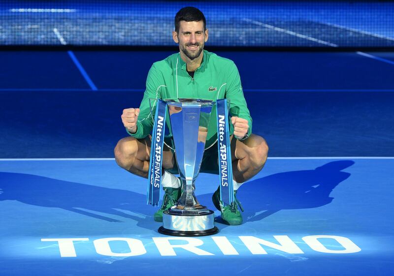 ATP Finals, Djokovic trionfa contro Sinner: le immagini più belle della finale 23