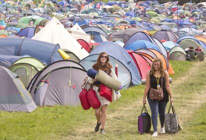 In migliaia all'edizione 2014 del Glastonbury Music Festival 11