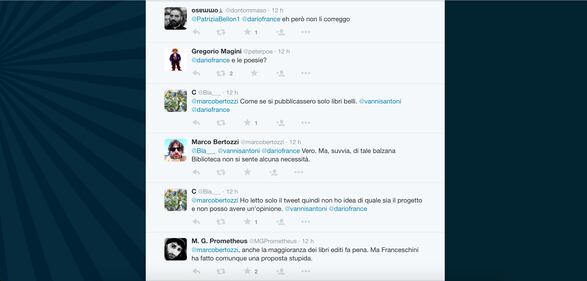 Dario Franceschini contestato su Twitter 7