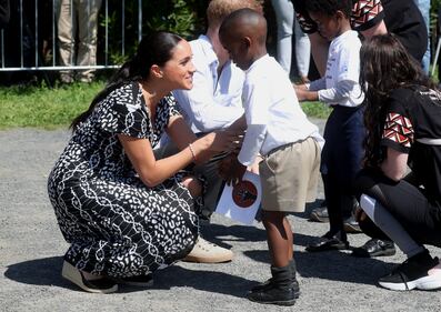 Meghan Markle e il Principe Harry arrivano in Sudafrica: foto 2