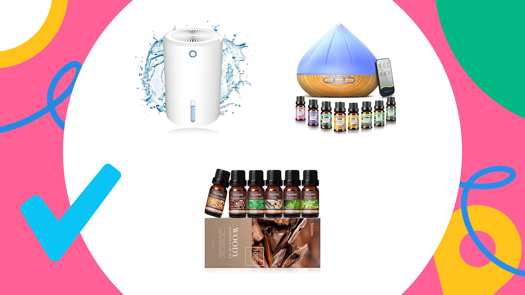 Deumidificatori e profumatori per l'ambiente: i migliori kit in sconto