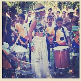 Beyoncè, scatti dal tour brasiliano 2