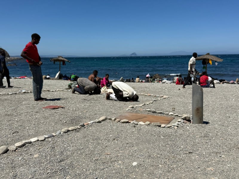 Moschea improvvisata Ceuta