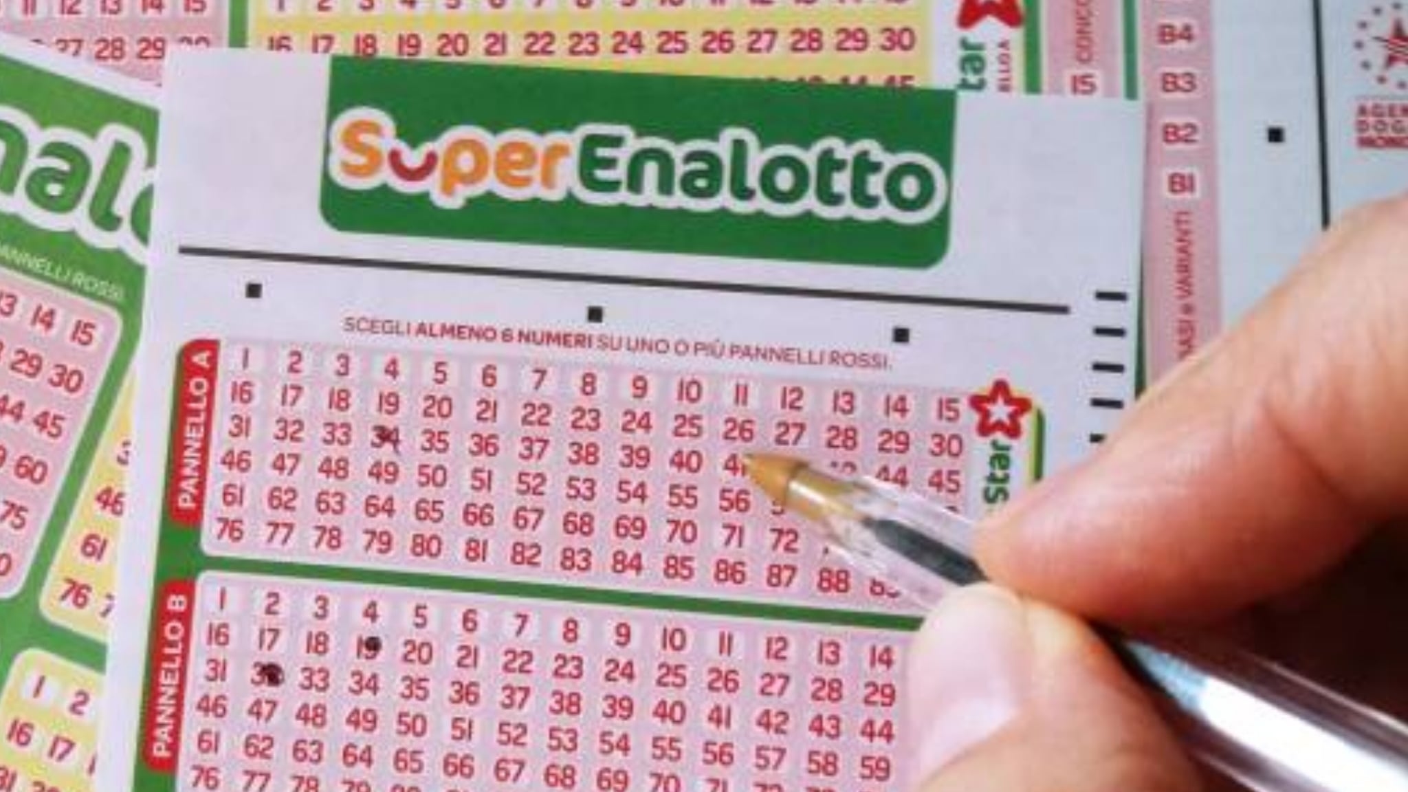 SuperEnalotto, il “6” del Jackpot vale 194,5 milioni