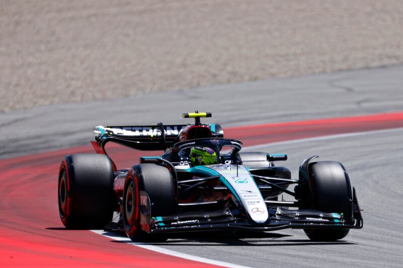 F1 Spagna FP3 Hamilton