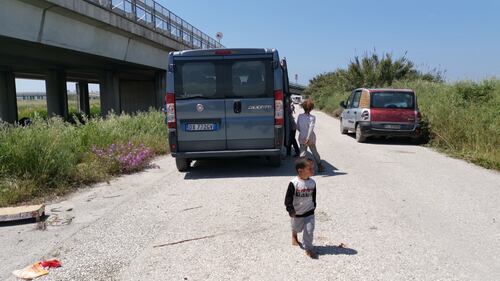 Campo rom smantellato nel Napoletano 3
