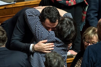 Caso Gregoretti, Salvini parla al Senato 5