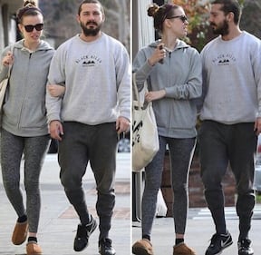 Shia LaBeouf e la sua futura sposa Mia Goth 11