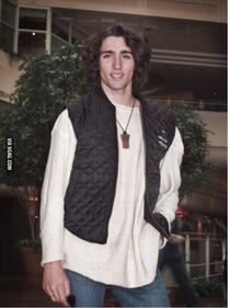 Justin Trudeau, le foto da giovane che stanno facendo impazzire il web 10