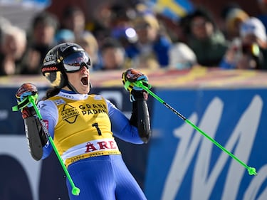 Sci, Brignone vince lo Slalom Gigante di Are 4