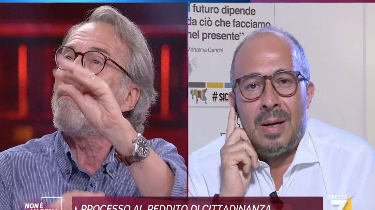 "Una schifezza", "Non fare il comunista". Scoppia la lite in diretta tv