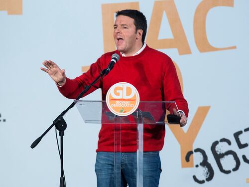 Renzi promette 300 miliardi di investimenti, ma ne stanzia solo 21