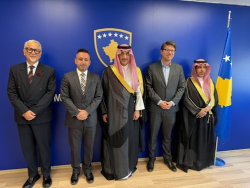 Il Fondo Saudita per lo Sviluppo annuncia i progressi del progetto dell'autostrada Pristina-Mitrovica in Kosovo