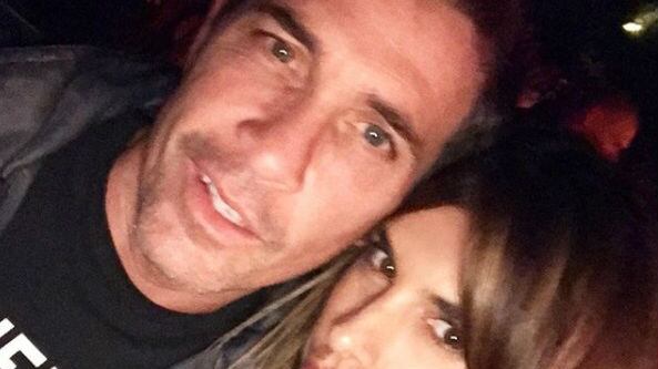 Elisabetta Canalis sexy ed elegante alla festa del marito