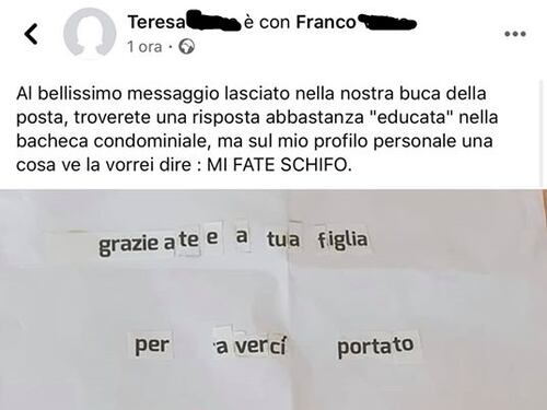 "Portano il Covid nel palazzo": la protesta dei condomini nei confronti di medici e infermieri