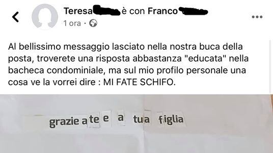 "Portano il Covid nel palazzo": la protesta dei condomini nei confronti di medici e infermieri