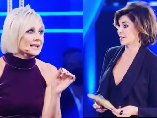 "Hai una certa età", "Dici solo volgarità". Lite in tv tra Antonella Elia a Alba Parietti
