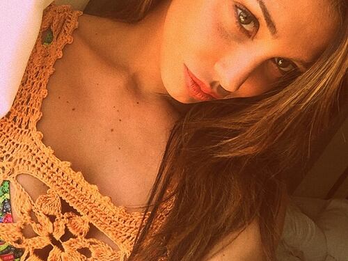 Belen Rodriguez a Capri