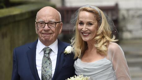 Quarto divorzio per Rupert Murdoch: il magnate dice addio all'attrice Jerry Hall