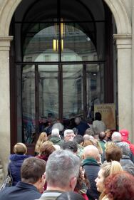 Grande affluenza alla Pinacoteca Ambrosiana  di Milano  5