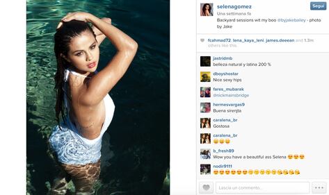 Selena Gomez su Instagram, le foto sexy 5