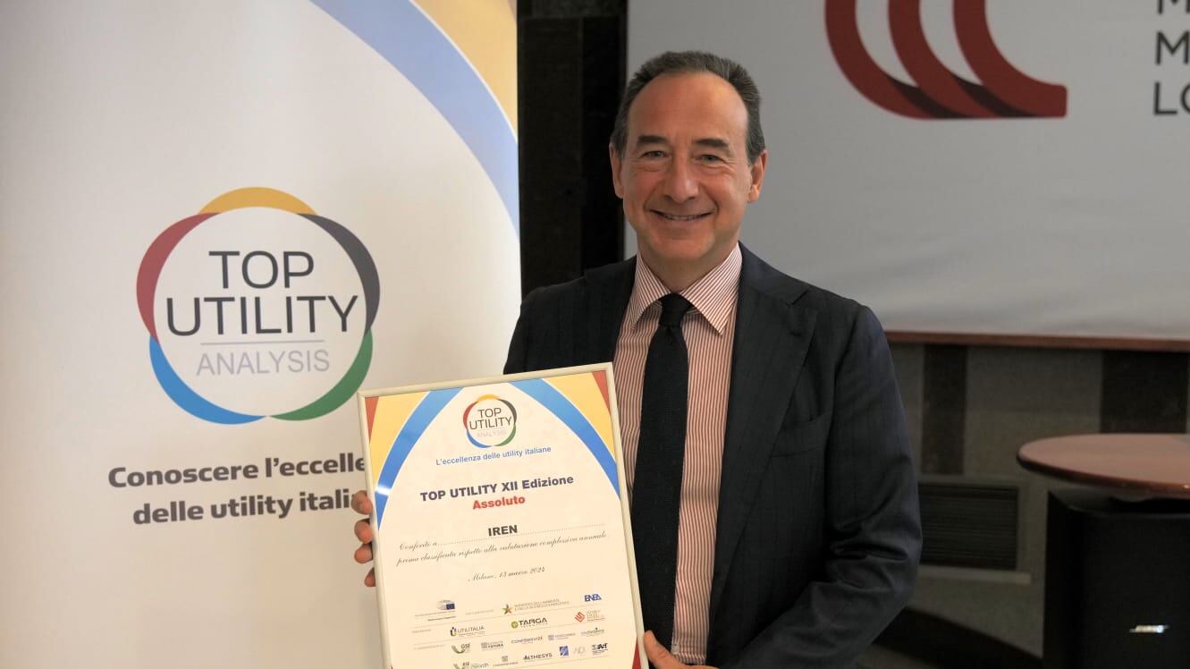 Premio Top Utility 2024, vince il gruppo Iren. Ecco perché è il migliore
