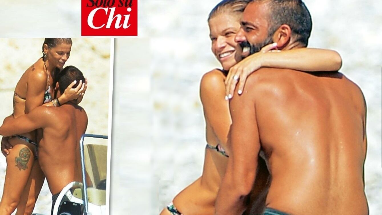 Alessandra Amoroso, coccole e baci hot al mare con il suo compagno