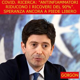 La satira del giorno. Covid, antinfiammatori e Speranza 1