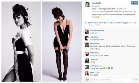 Lucy Hale e le Pretty Little Liars: come si rivelano su Instagram 19