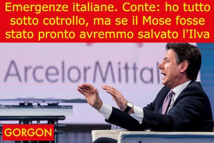 La satira del giorno: Conte e le emergenze italiane 1