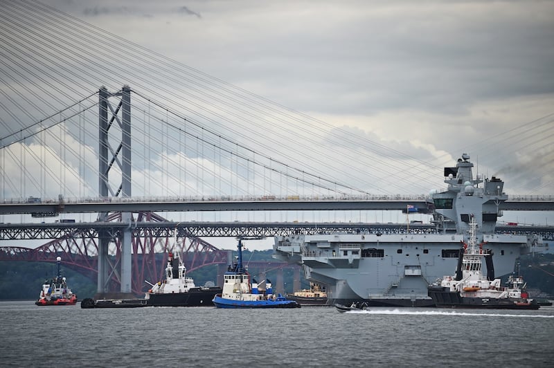 La Queen Elizabeth prende il mare 2