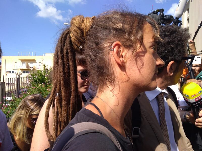 L'arrivo di Carola Rackete ad Agrigento  4