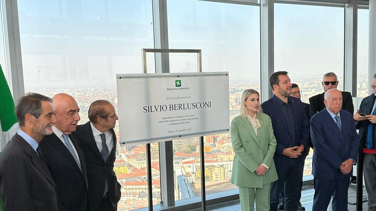 E la Regione oggi apre a tutti il Belvedere dedicato a Silvio