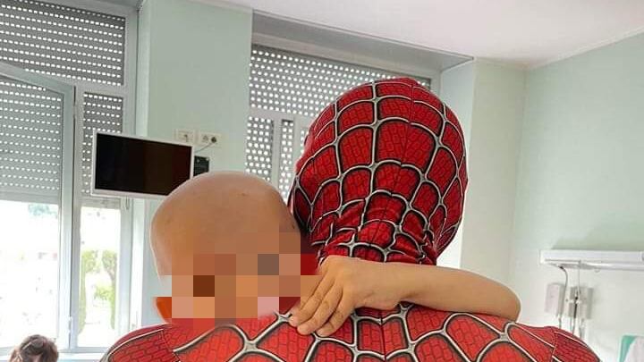 Addio al piccolo Ettore, "l'amico di Spiderman"
