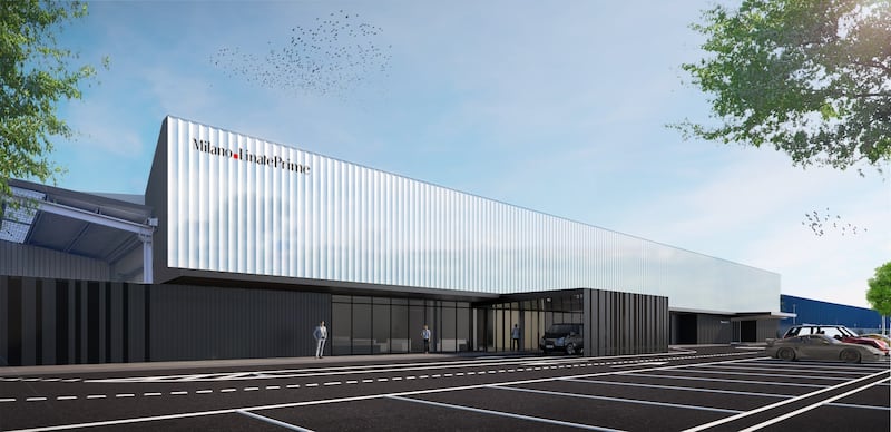 Rendering ingresso Linate prime