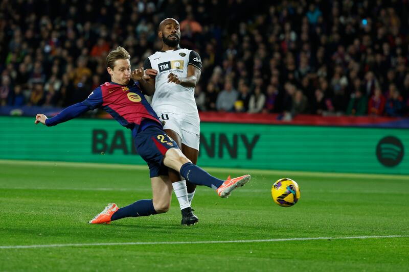 Barcellona Valencia De Jong