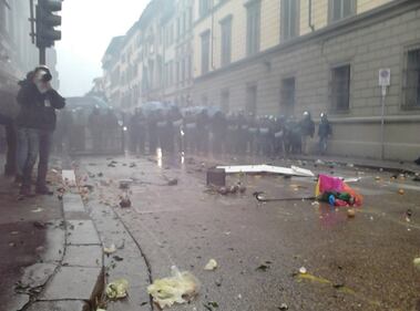 Scontri a Firenze 7