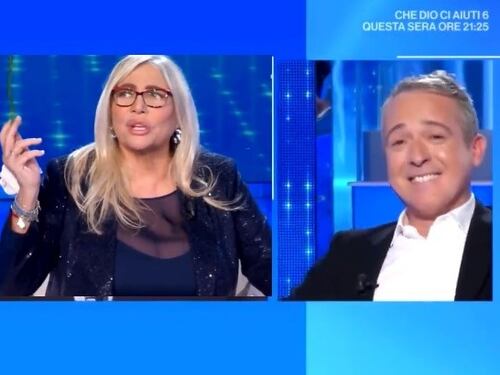 "Questo me se inc....", "Ma che siete matti?", scintille a Domenica In tra Mara Venier e Diaco