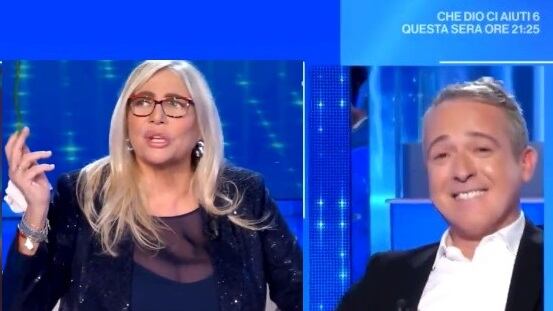 "Questo me se inc....", "Ma che siete matti?", scintille a Domenica In tra Mara Venier e Diaco